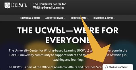 depaul writing center|depaul university creative writing.